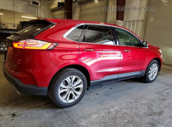 2FMPK4K95RBB28379 2024 FORD EDGE Red უკანა მარჯვენა