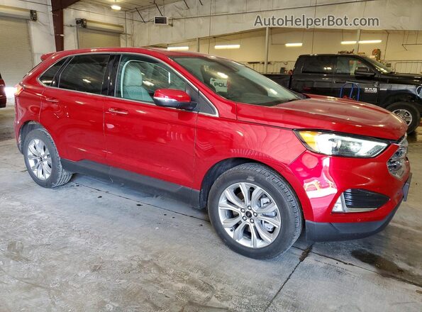 2FMPK4K95RBB28379 2024 FORD EDGE Red წინა მარჯვენა