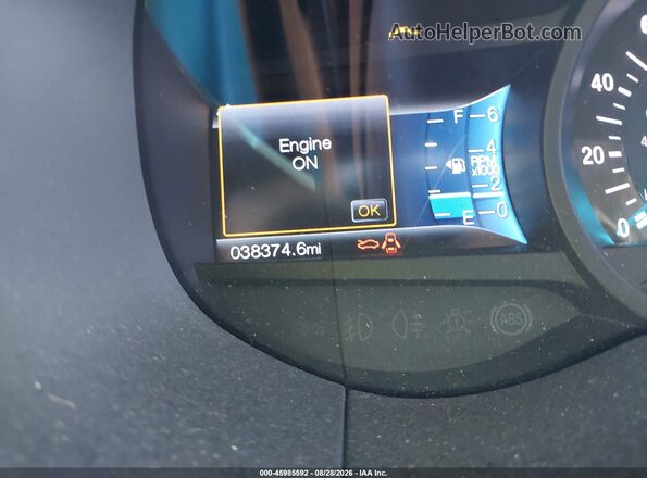 2FMPK4K96GBC57714 2016 FORD EDGE Blue უკანა სავარძლების ხედი
