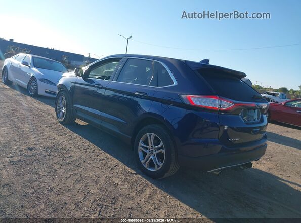 2FMPK4K96GBC57714 2016 FORD EDGE Blue უკანა მარცხენა