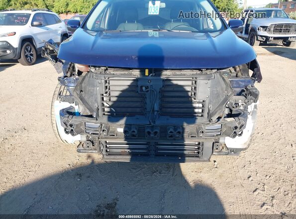 2FMPK4K96GBC57714 2016 FORD EDGE Blue ხელსაწყოთა პანელის ხედი