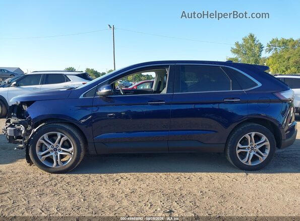 2FMPK4K96GBC57714 2016 FORD EDGE Blue სალონის 360-გრადუსიანი ხედი