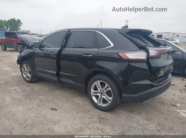 2FMPK4K96HBB58442 2017 FORD EDGE Black Tył lewy