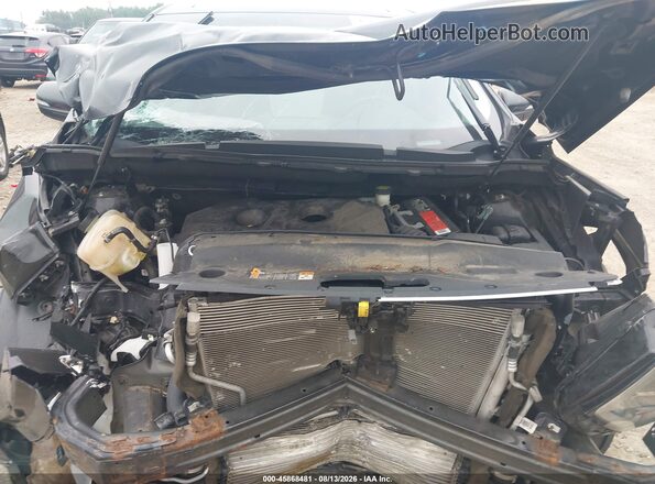 2FMPK4K96HBB58442 2017 FORD EDGE Black Widok z tyłu