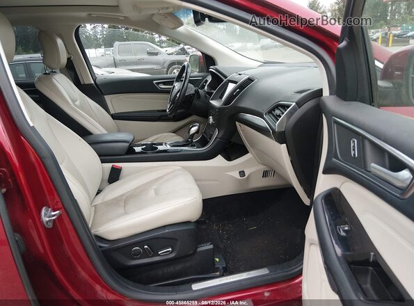 2FMPK4K96HBB74964 2017 FORD EDGE Red Սալոնի դիմացի տեսք
