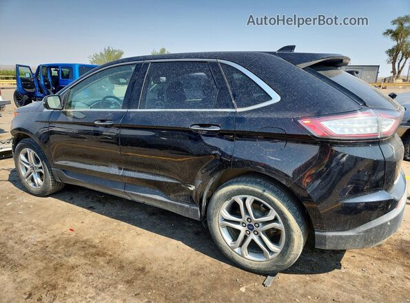 2FMPK4K96HBB97435 2017 FORD EDGE Black Trasero izquierdo
