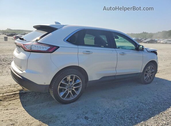 2FMPK4K96HBC57357 2017 FORD EDGE Белый Задняя правая четверть