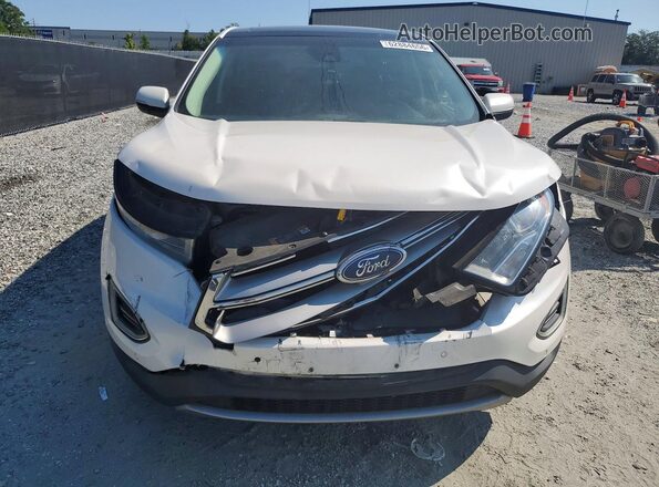 2FMPK4K96HBC57357 2017 FORD EDGE Белый Вид спереди