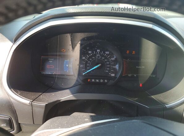 2FMPK4K96HBC57357 2017 FORD EDGE Белый Вид щитка приборов