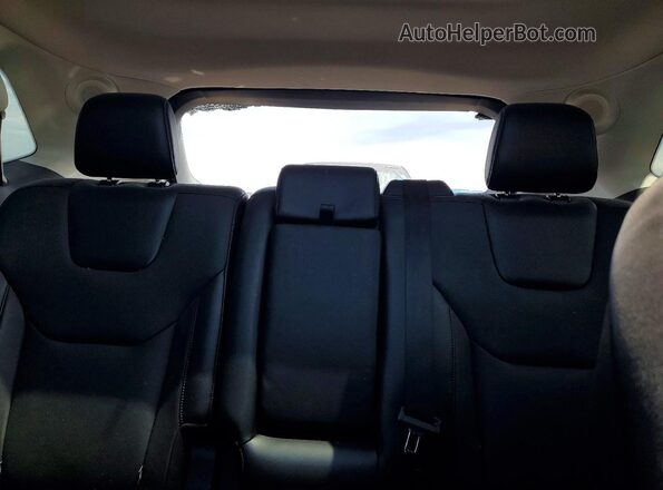 2FMPK4K96JBC06656 2018 FORD EDGE Burgundy უკანა სავარძლების ხედი