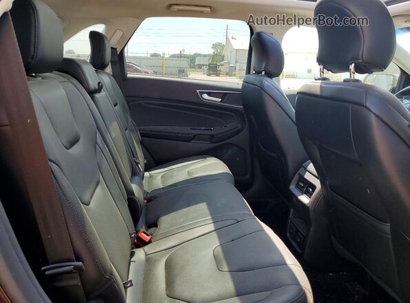 2FMPK4K96JBC06656 2018 FORD EDGE Burgundy უკანა სალონის ხედი