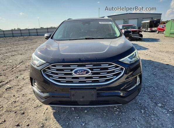 2FMPK4K96KBB01620 2019 FORD EDGE Black Առջևի վահանակի տեսք