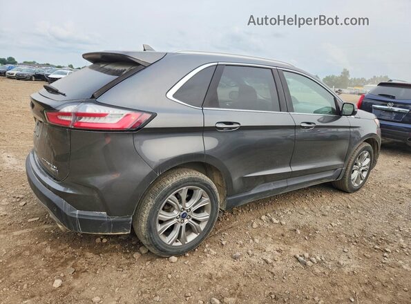 2FMPK4K96KBC61349 2019 FORD EDGE Gray Tył prawy
