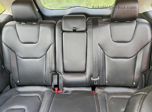 2FMPK4K96KBC61349 2019 FORD EDGE Gray Widok tylnych siedzeń