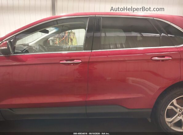 2FMPK4K97GBC52523 2016 FORD EDGE Red Widok wnętrza 360 stopni