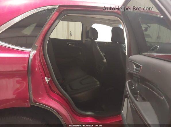 2FMPK4K97GBC52523 2016 FORD EDGE Red Widok naklejki z numerem VIN
