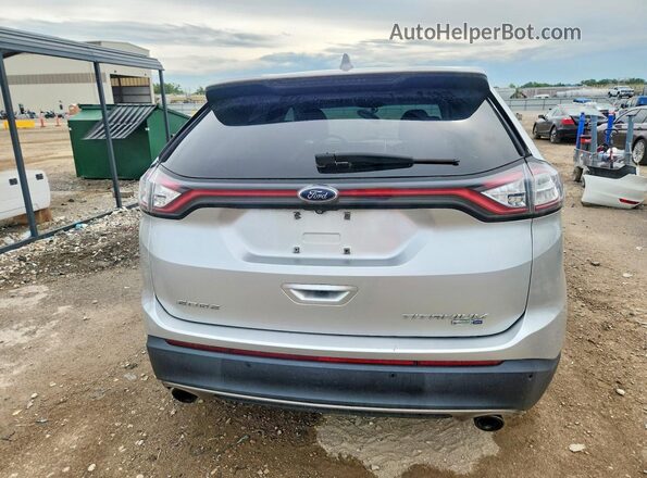 2FMPK4K97HBB11937 2017 FORD EDGE Silver Widok z tyłu
