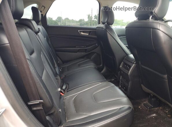 2FMPK4K97HBC15151 2017 FORD EDGE Silver Rear interior view