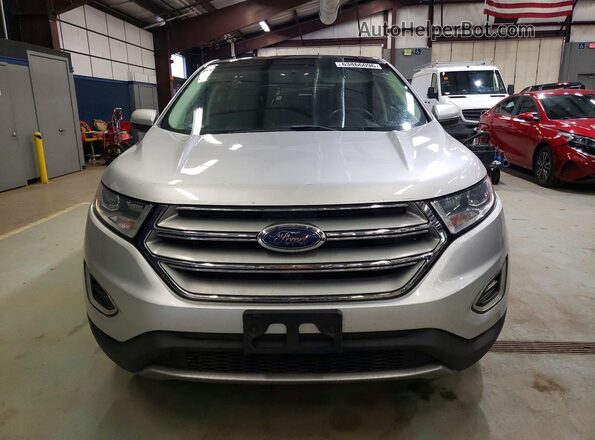 2FMPK4K97JBB20708 2018 FORD EDGE Silver წინა ხედი