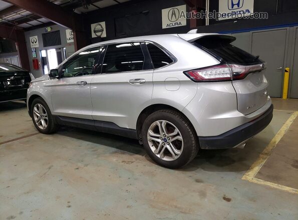 2FMPK4K97JBB20708 2018 FORD EDGE Silver უკანა მარცხენა
