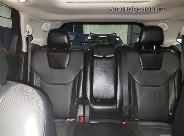 2FMPK4K97JBB20708 2018 FORD EDGE Silver უკანა სავარძლების ხედი