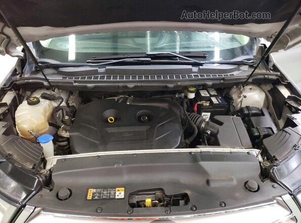 2FMPK4K97JBB20708 2018 FORD EDGE Silver ძრავის განყოფილების ხედი