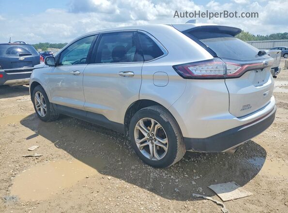 2FMPK4K97JBB75952 2018 FORD EDGE Серебряный Задняя левая четверть