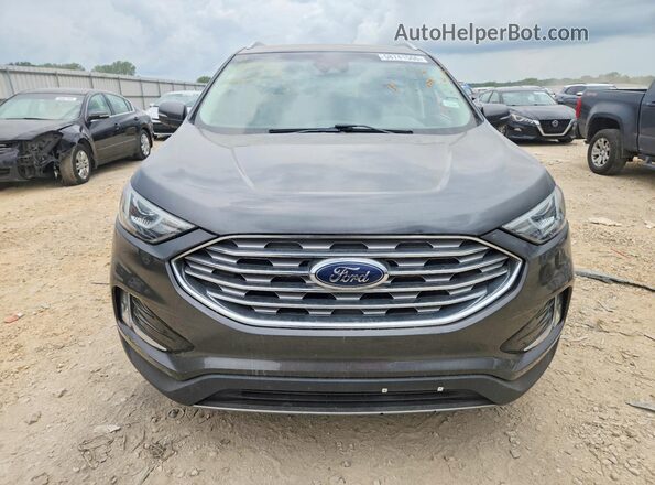 2FMPK4K97KBB56058 2019 FORD EDGE Gray Widok z przodu
