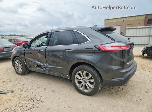 2FMPK4K97KBB56058 2019 FORD EDGE Gray Tył lewy