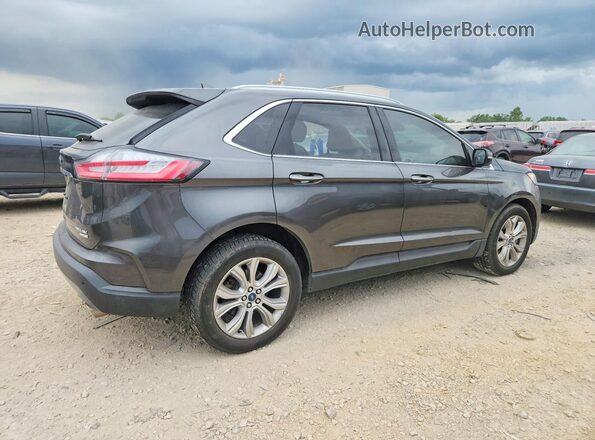 2FMPK4K97KBB56058 2019 FORD EDGE Gray Tył prawy