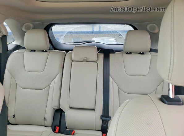 2FMPK4K97KBB80067 2019 FORD EDGE Burgundy Вид задніх сидінь