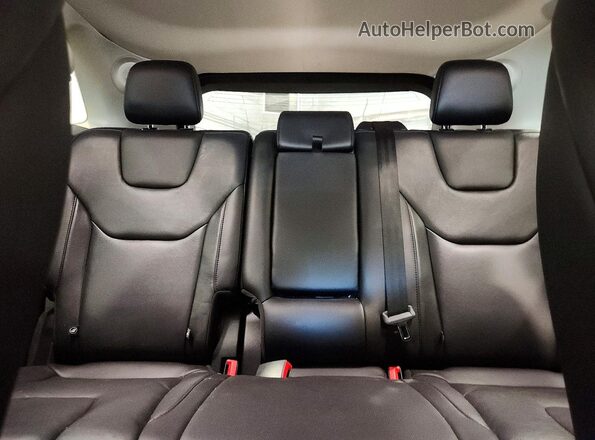 2FMPK4K97KBB84605 2019 FORD EDGE Silver Vista de los asientos traseros