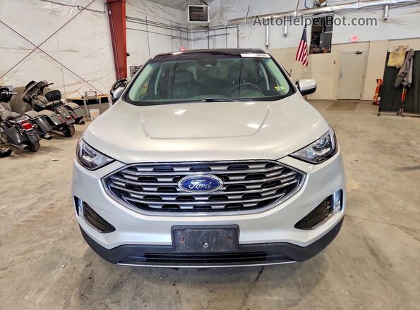 2FMPK4K97KBB84605 2019 FORD EDGE Silver Vista frontal