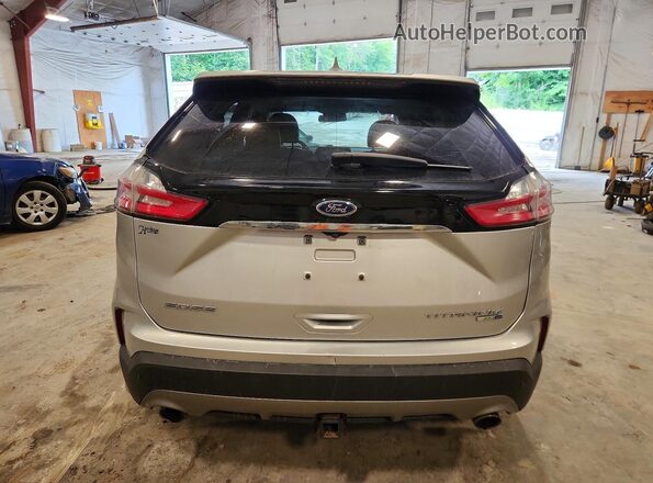 2FMPK4K97KBB84605 2019 FORD EDGE Silver Vista trasera