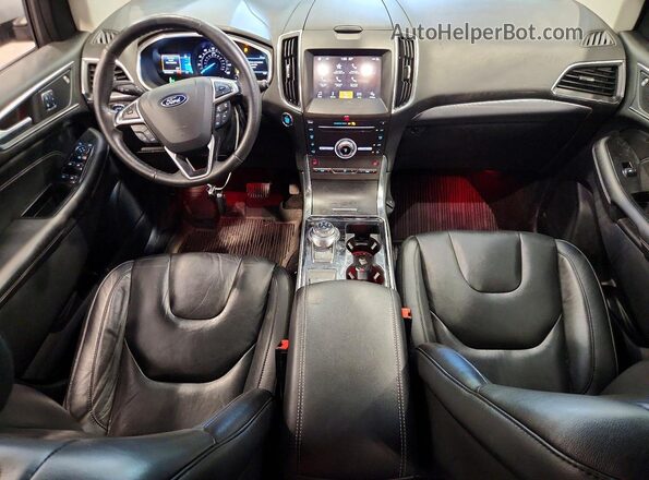2FMPK4K97KBB84605 2019 FORD EDGE Silver Vista del salpicadero