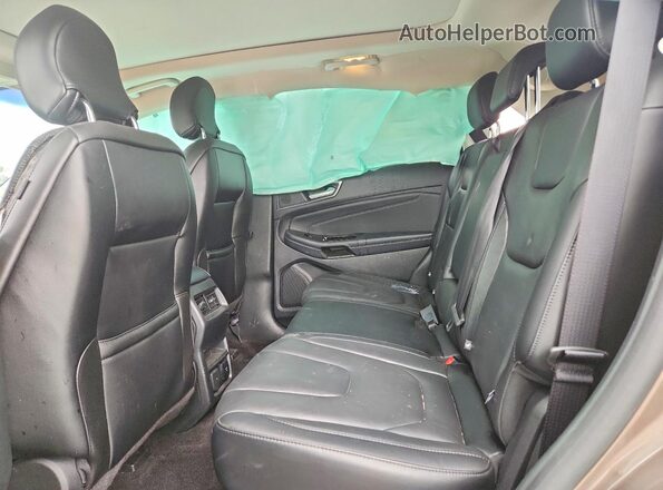 2FMPK4K97KBB93255 2019 FORD EDGE Зеленый Вид задней части салона