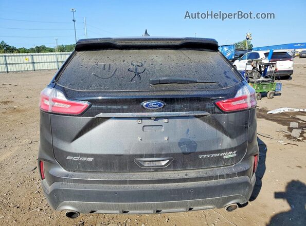 2FMPK4K97LBA94369 2020 FORD EDGE Gray Widok z tyłu