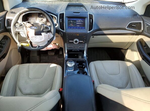 2FMPK4K97LBA94369 2020 FORD EDGE Gray Widok deski rozdzielczej