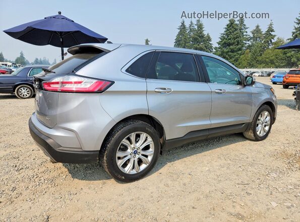 2FMPK4K97NBA39536 2022 FORD EDGE Silver Front right