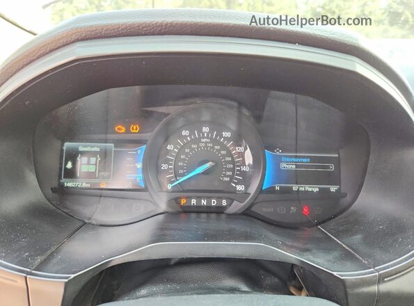 2FMPK4K97NBA39536 2022 FORD EDGE Silver Rear seats view