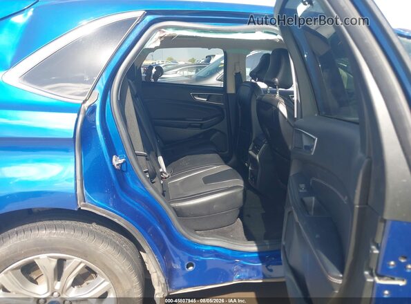 2FMPK4K97NBB05373 2022 FORD EDGE Blue VIN sticker view