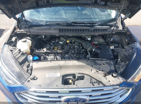 2FMPK4K97NBB05373 2022 FORD EDGE Blue Rear view