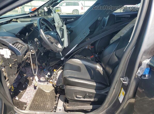 2FMPK4K97NBB06636 2022 FORD EDGE Charcoal Front interior view