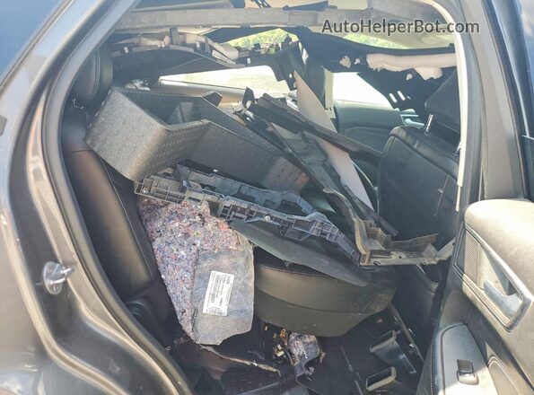 2FMPK4K97NBB06636 2022 FORD EDGE Charcoal Rear seats view