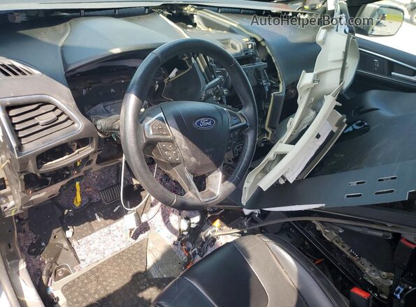 2FMPK4K97NBB06636 2022 FORD EDGE Charcoal Dashboard view