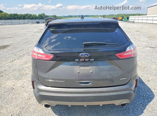 2FMPK4K97NBB06636 2022 FORD EDGE Charcoal Rear view