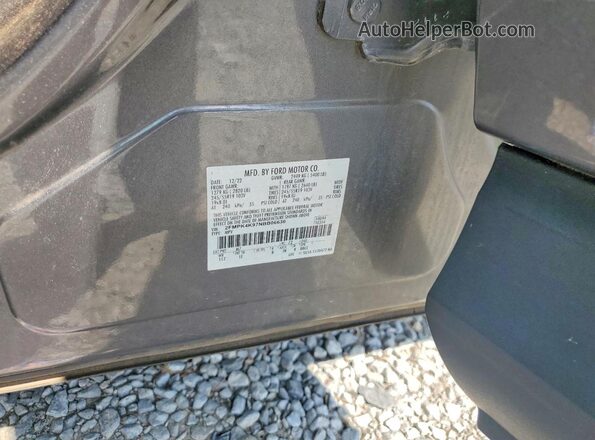 2FMPK4K97NBB06636 2022 FORD EDGE Charcoal Engine compartment view