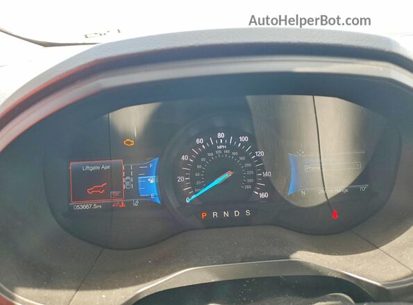 2FMPK4K97NBB13456 2022 FORD EDGE Gray Սարքավորումների վահանակի տեսք
