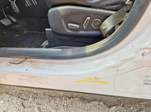 2FMPK4K98GBB50972 2016 FORD EDGE White Vista del compartimento del motor