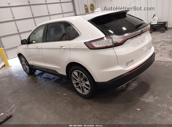 2FMPK4K98HBB52044 2017 FORD EDGE White Задня ліва чверть